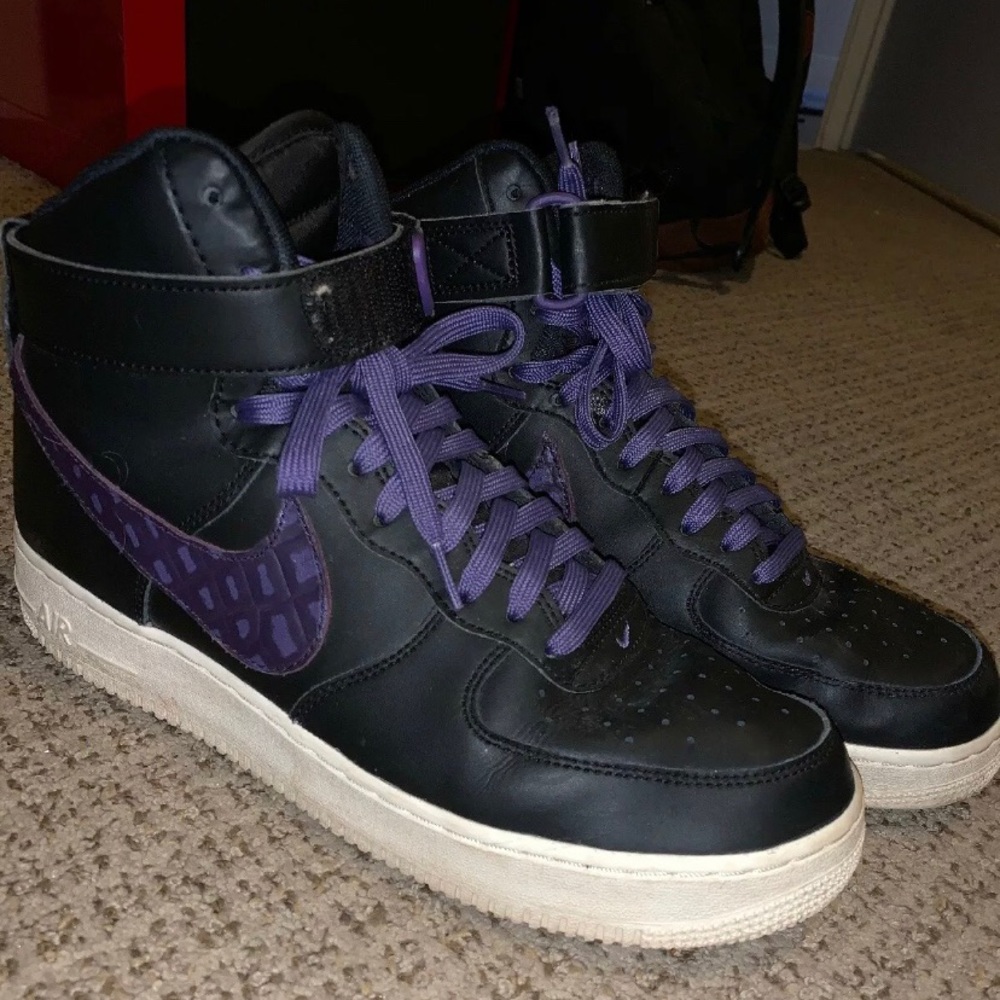 Air Force 1 High 07 LV8 'Purple Croc Skin’